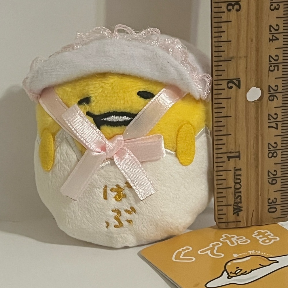 Gudetama Nakajima Baby Plush Mini Bean Bag Plush - Picture 5 of 5